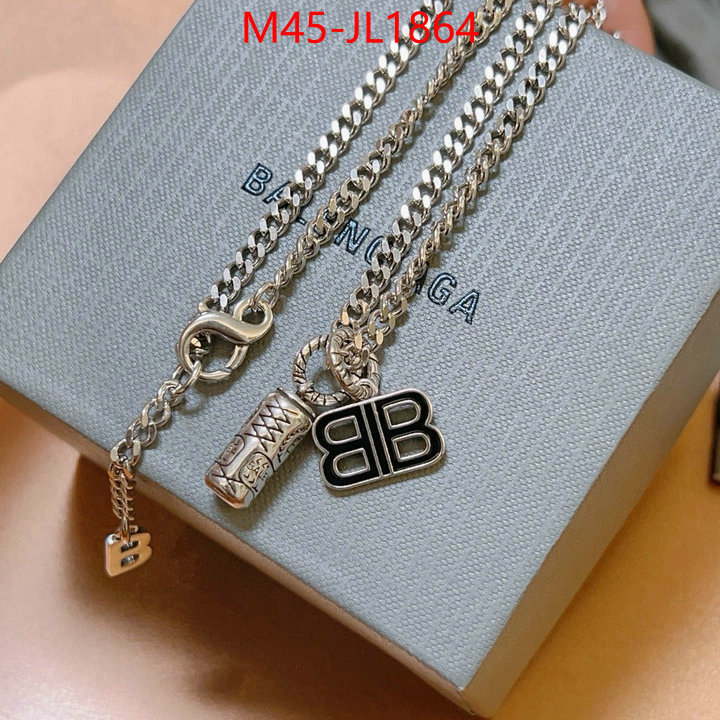 Jewelry-Balenciaga designer fashion replica ID: JL1864 $: 45USD