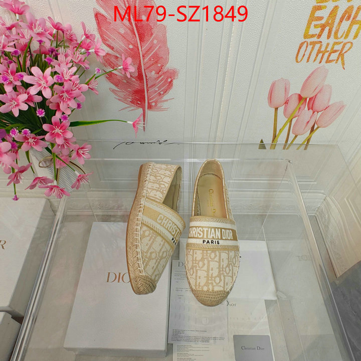 Women Shoes-Dior for sale online ID: SZ1849 $: 79USD