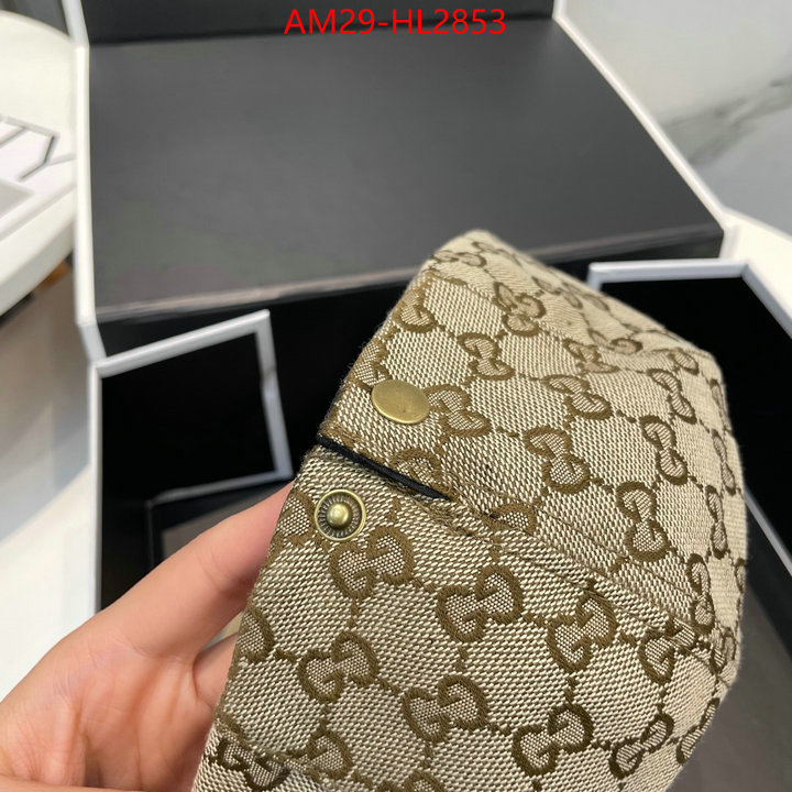 Cap(Hat)-Gucci best replica new style ID: HL2853 $: 29USD