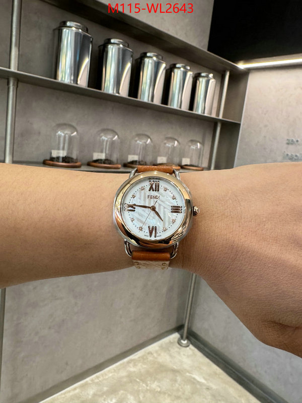 Watch(4A)-Fendi for sale online ID: WL2643 $: 115USD