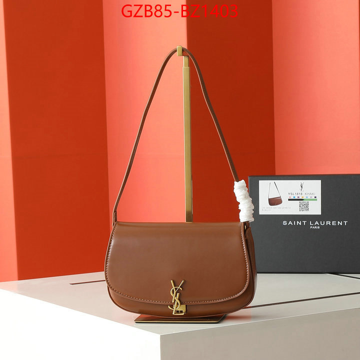 YSL Bags(4A)-Handbag- 2024 perfect replica designer ID: BZ1403 $: 85USD,