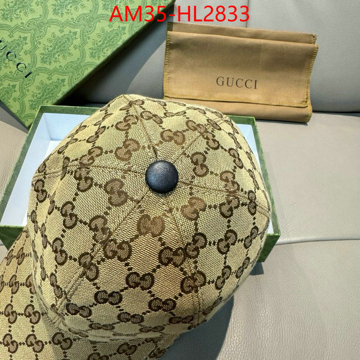 Cap(Hat)-Gucci replica wholesale ID: HL2833 $: 35USD