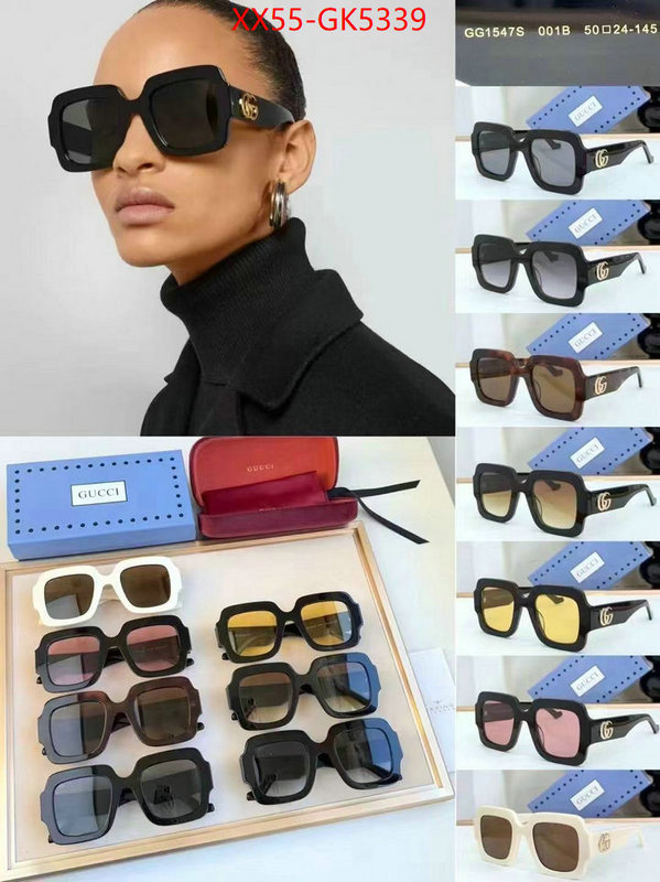 Glasses-Gucci designer ID: GK5339 $: 55USD