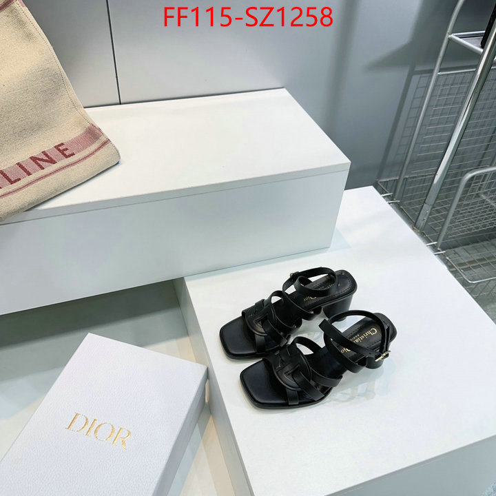 Women Shoes-Dior wholesale 2024 replica ID: SZ1258 $: 115USD
