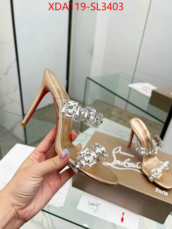 Women Shoes-Christian Louboutin what are the best replica ID: SL3403 $: 119USD