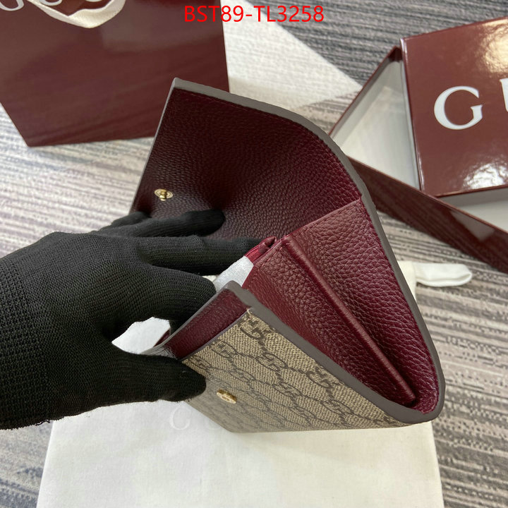 Gucci Bags(TOP)-Wallet- highest quality replica ID: TL3258 $: 89USD,