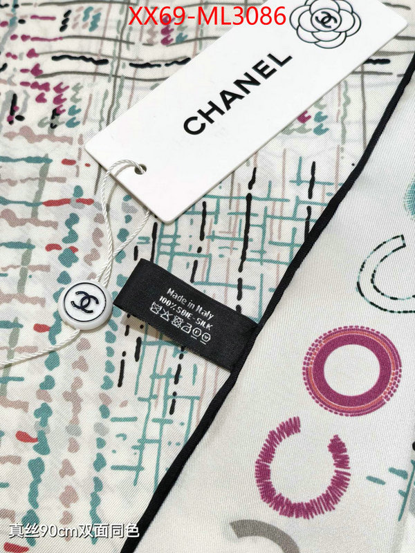 Scarf-Chanel how to buy replcia ID: ML3086 $: 69USD