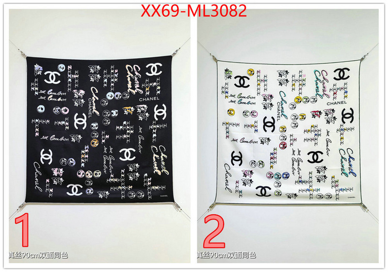 Scarf-Chanel cheap ID: ML3082 $: 69USD