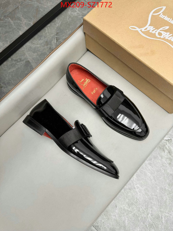 Men Shoes-Christian Louboutin fake ID: SZ1772 $: 209USD-shoes yupoo Men Shoes-Christian Louboutin fake ID: SZ1772 $: 209USD