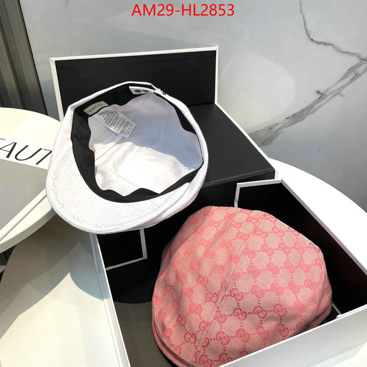 Cap(Hat)-Gucci best replica new style ID: HL2853 $: 29USD