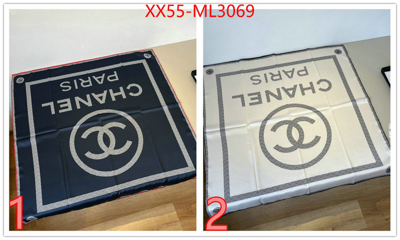 Scarf-Chanel wholesale imitation designer replicas ID: ML3069 $: 55USD
