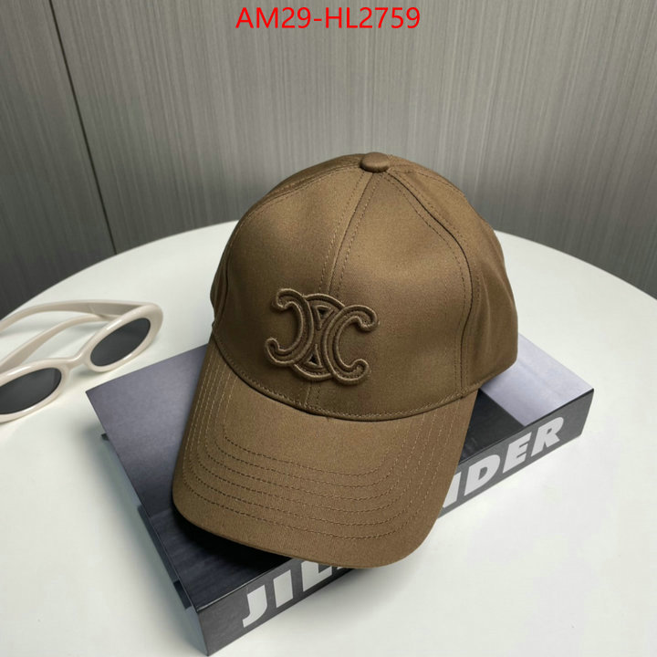 Cap(Hat)-Celine new designer replica ID: HL2759 $: 29USD