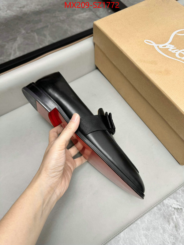 Men Shoes-Christian Louboutin fake ID: SZ1772 $: 209USD-shoes yupoo Men Shoes-Christian Louboutin fake ID: SZ1772 $: 209USD