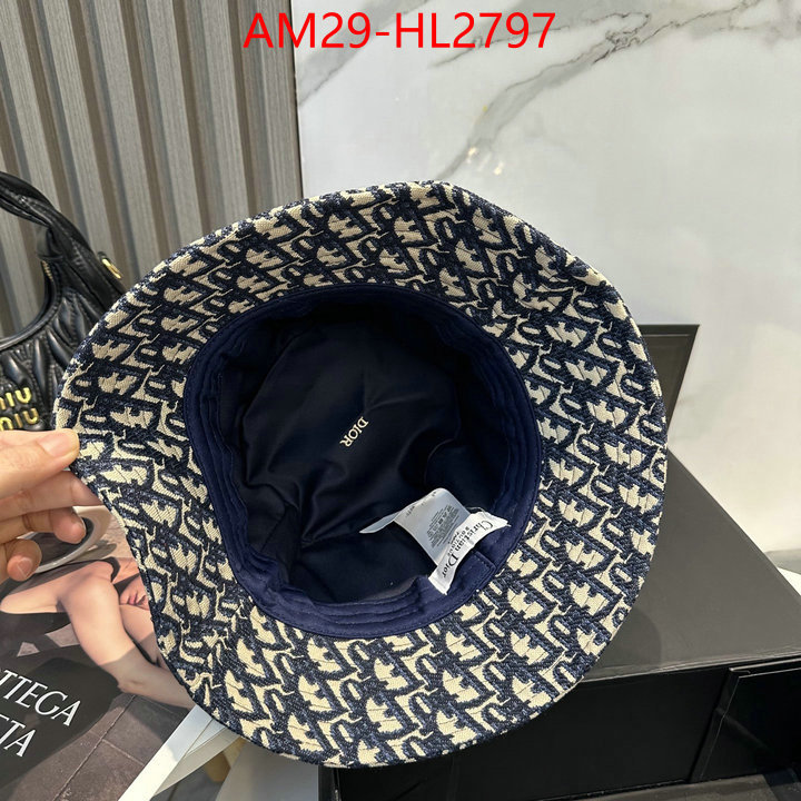 Cap (Hat)-Dior where to buy fakes ID: HL2797 $: 29USD