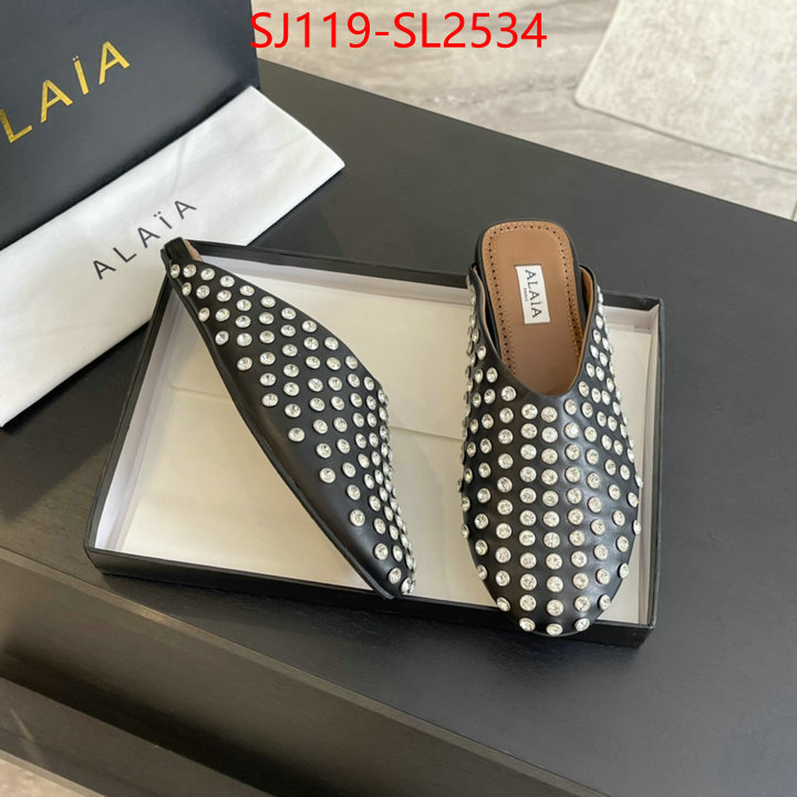 Women Shoes-ALAIA what is top quality replica ID: SL2534 $: 119USD