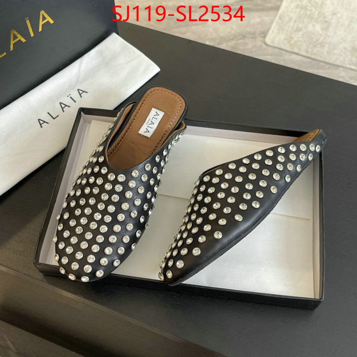 Women Shoes-ALAIA what is top quality replica ID: SL2534 $: 119USD