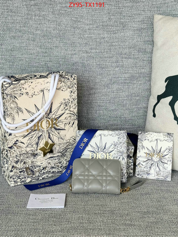 Dior Bags(TOP)-Wallet- top quality designer replica ID: TX1191 $: 95USD,