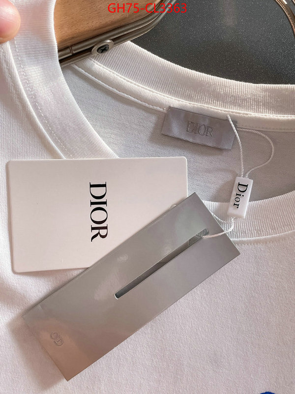 Clothing-Dior luxury ID: CL3363 $: 75USD