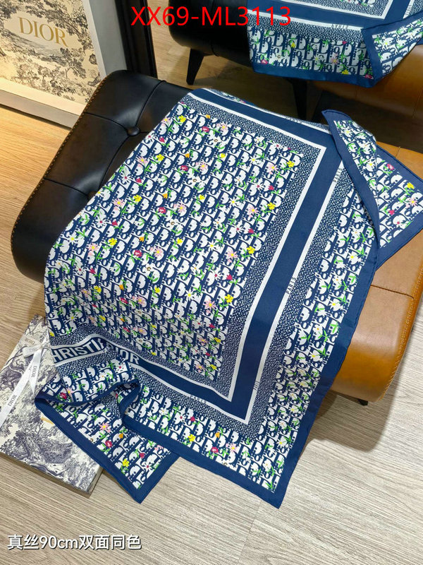 Scarf-Dior top quality replica ID: ML3113 $: 69USD