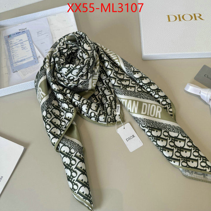 Scarf-Dior perfect quality designer replica ID: ML3107 $: 55USD