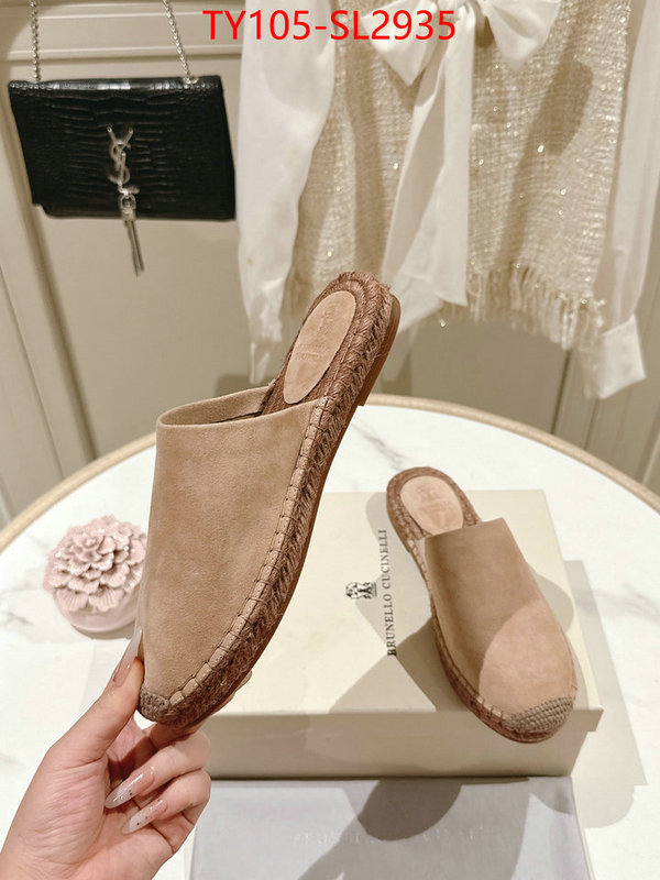 Women Shoes-Brunello cucinelli buying replica ID: SL2935 $: 105USD