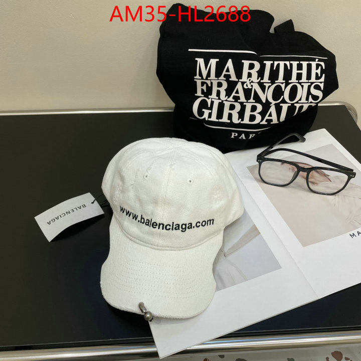 Cap(Hat)-Balenciaga luxury fake ID: HL2688 $: 35USD