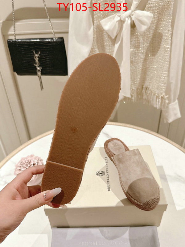 Women Shoes-Brunello cucinelli buying replica ID: SL2935 $: 105USD