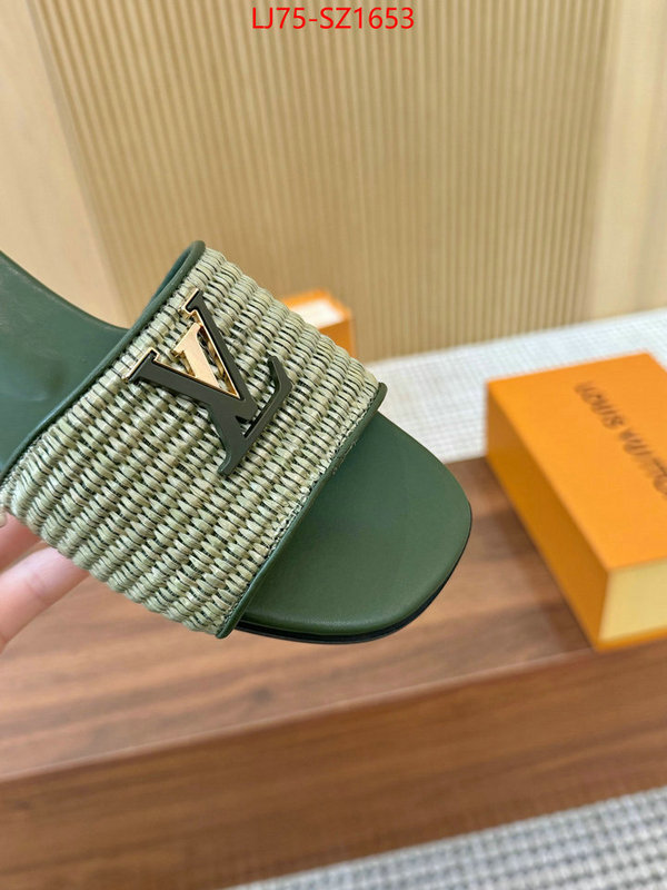 Women Shoes-LV the quality replica ID: SZ1653 $: 75USD
