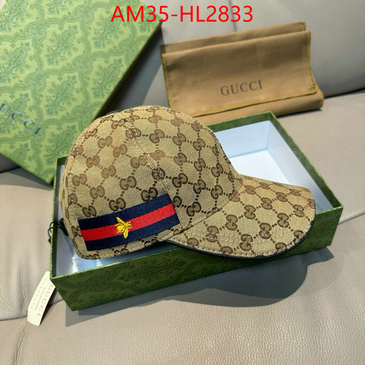 Cap(Hat)-Gucci replica wholesale ID: HL2833 $: 35USD