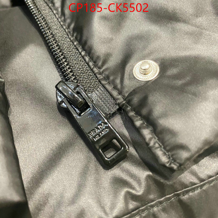 Down jacket Women-Prada 1:1 replica wholesale ID: CK5502 $: 185USD