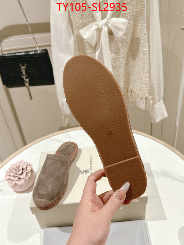 Women Shoes-Brunello cucinelli buying replica ID: SL2935 $: 105USD