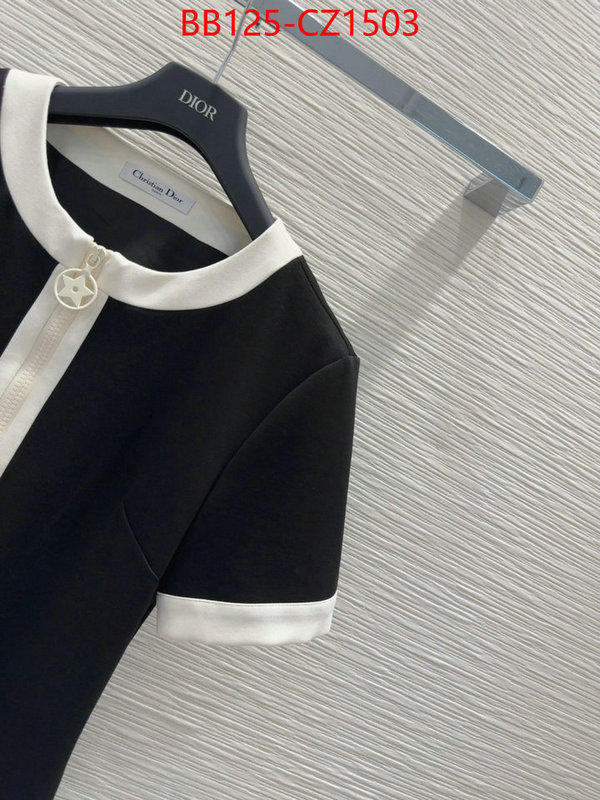 Clothing-Dior best site for replica ID: CZ1503 $: 125USD
