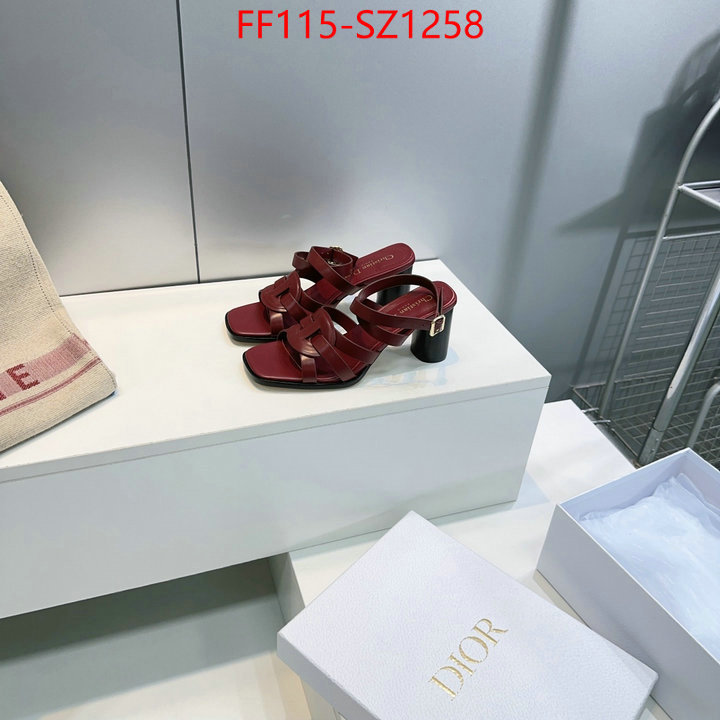 Women Shoes-Dior wholesale 2024 replica ID: SZ1258 $: 115USD