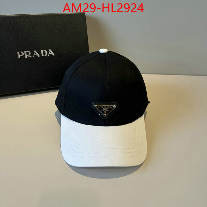 Cap (Hat)-Prada hot sale ID: HL2924 $: 29USD