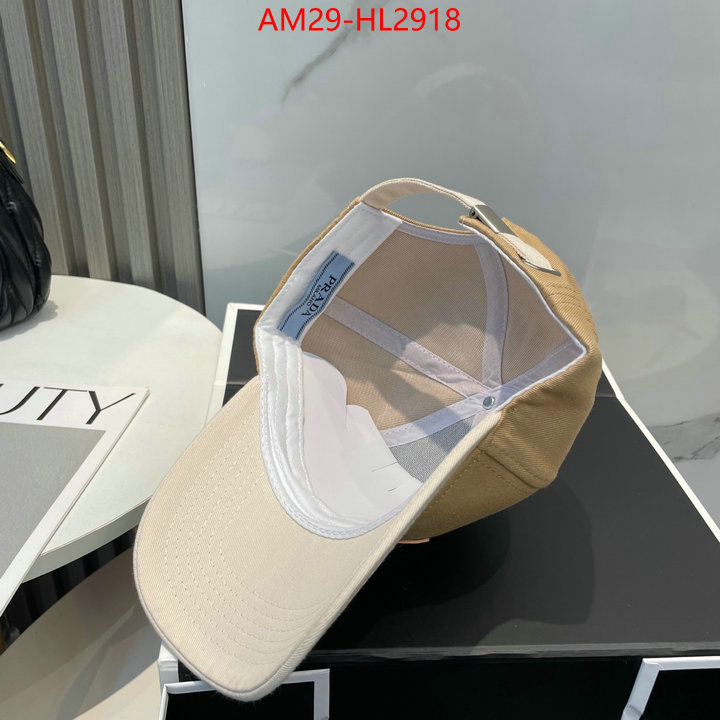 Cap (Hat)-Prada high quality replica ID: HL2918 $: 29USD
