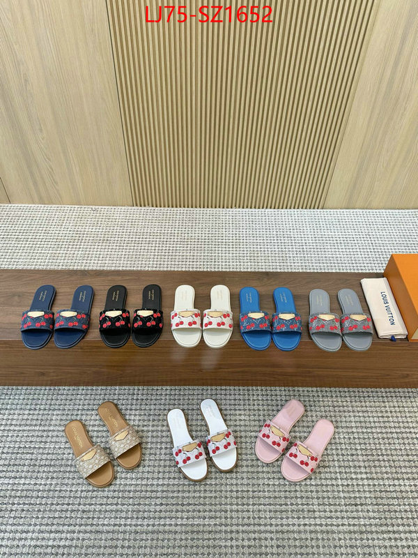 Women Shoes-LV how to find replica shop ID: SZ1652 $: 75USD