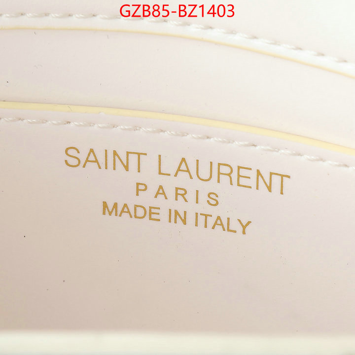 YSL Bags(4A)-Handbag- 2024 perfect replica designer ID: BZ1403 $: 85USD,