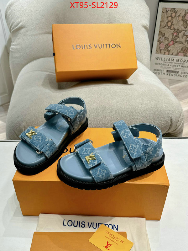 Women Shoes-LV wholesale replica shop ID: SL2129 $: 95USD