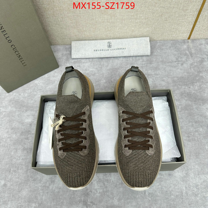 Men Shoes-Brunello Cucinelli first copy ID: SZ1759 $: 155USD