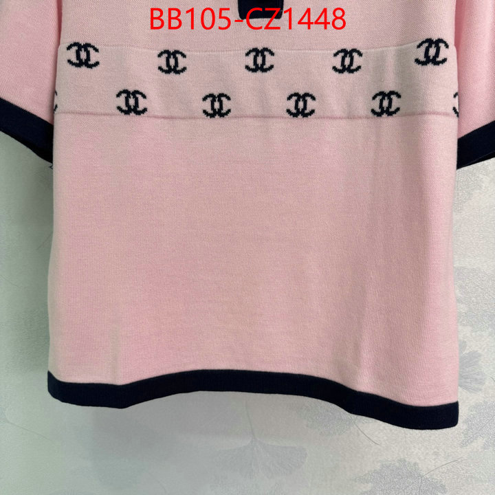 Clothing-Chanel how to start selling replica ID: CZ1448 $: 105USD