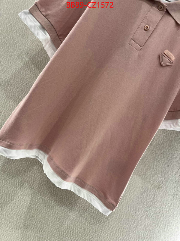 Clothing-Prada perfect replica ID: CZ1572 $: 89USD
