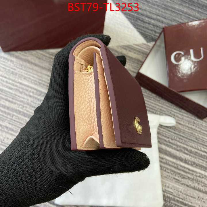 Gucci Bags(TOP)-Wallet- replcia cheap ID: TL3253 $: 79USD,