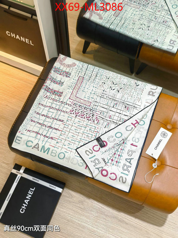 Scarf-Chanel how to buy replcia ID: ML3086 $: 69USD