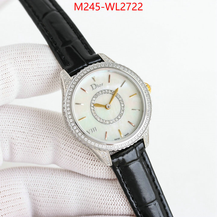 Watch(TOP)-Dior sell high quality ID: WL2722 $: 245USD