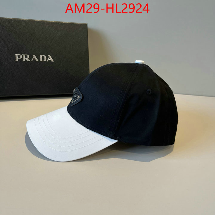 Cap (Hat)-Prada hot sale ID: HL2924 $: 29USD