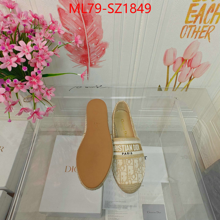 Women Shoes-Dior for sale online ID: SZ1849 $: 79USD