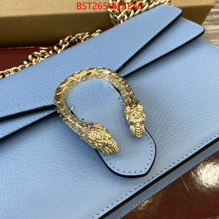 Gucci Bags(TOP)-Dionysus- replica sale online ID: BL3246 $: 265USD,