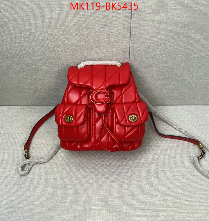 Coach Bags(4A)-Backpack- top quality designer replica ID: BK5435 $: 119USD,