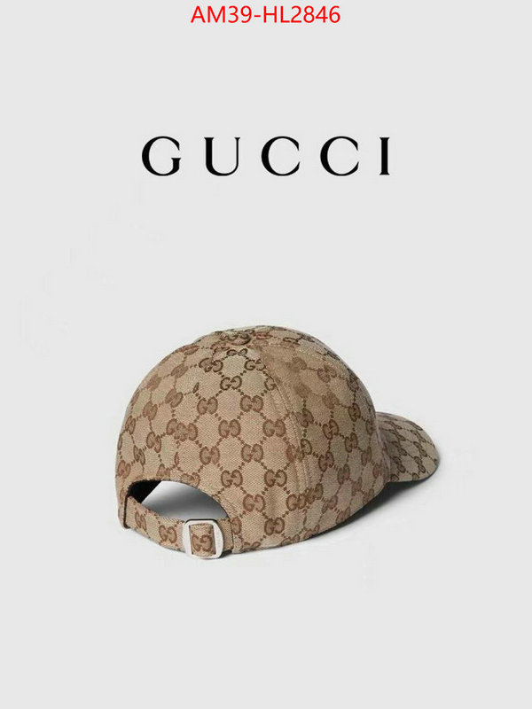 Cap(Hat)-Gucci luxury cheap replica ID: HL2846 $: 39USD