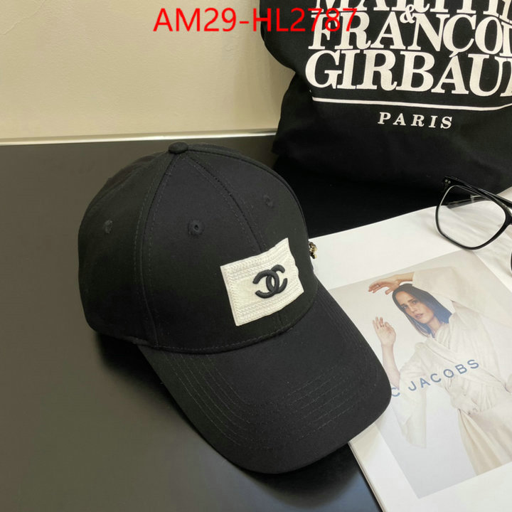 Cap (Hat)-Chanel luxury 7 star replica ID: HL2786 $: 29USD